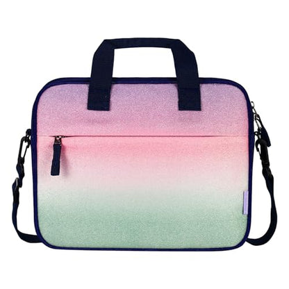 Choco Mocha Kids Tablet Sleeve Bag for Boys & Girls, (10-12.5Inch) - color: Glitter-rainbow 12.5inch, size: 12.5inch(12.5 x 9.8 x 1.3)
