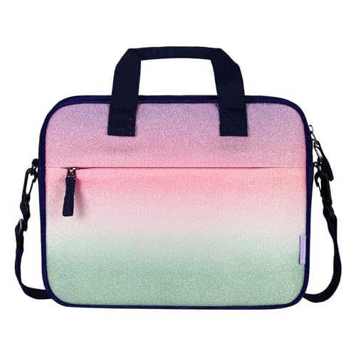 Choco Mocha Kids Tablet Sleeve Bag for Boys & Girls, (10-12.5Inch) - color: Glitter-rainbow 12.5inch, size: 12.5inch(12.5 x 9.8 x 1.3)