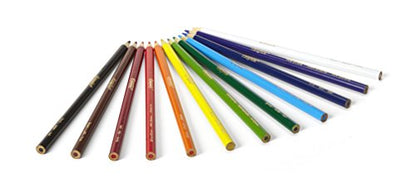 CRAYOLA Colouring Pencils - Assorted Colours (Pack of 12) | A Must-Have for All Kids Arts & Crafts Sets | Ideal for Kids Aged 3+ - style: 12 Pack