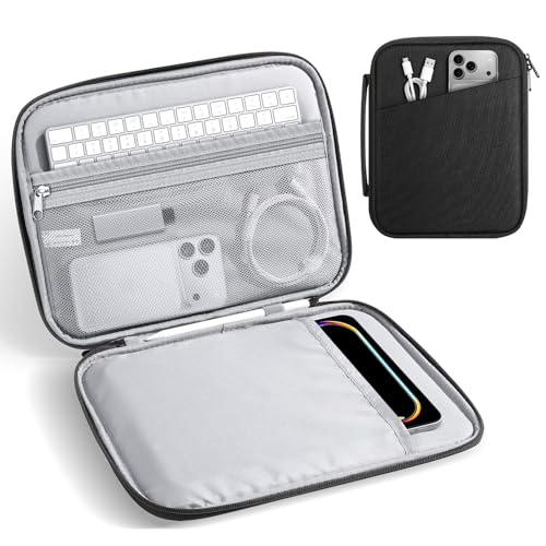 MoKo 13 Inch Padded Tablet Sleeve Protective Carrying Case for 13" New iPad Pro M5 & Air M4 2026,iPad Pro 12.9 M2&M1,Surface Laptop Go 12.4,Galaxy Tab S8+/S9+ 12.4, Tablet Bag with Handle, Black - color: Black, size: 13 Inch