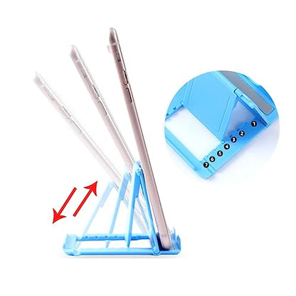 Non-Slip Holder Folding Tablet Stand Foldable Multi-Angle Pocket Desktop Holder Holder for Bedroom Holder