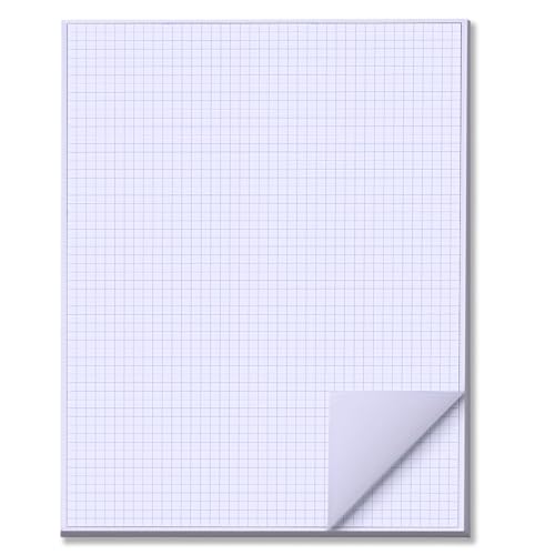 zmybcpack 25 Sheets24"x36" Engineering Graph Paper Pad, Large Grid Paper | 1/4" Ruled Grid Paper For Engineering, Architecture-Mathematician Draftsman, Single Printed