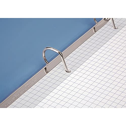 Office Depot® Brand Reinforced Filler Paper, 8" x 10-1/2", Quadrille Ruled, White, Pack Of 100 Sheets