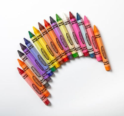 Crayola Triangular Crayon Classpack, 16 Assorted Toddler Crayons, Anti Roll, Bulk School Classroom Essentials, Preschool & Kindergarten Must Haves, 256 Count, (Pack of 2) - size: 256 Count (Pack of 2)