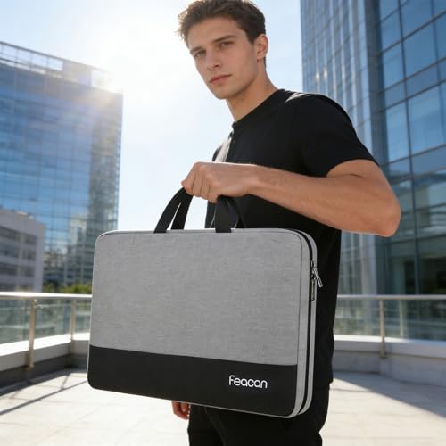 Laptop Case, 13 inch TSA Laptop Sleeve Computer Bag Briefcase Computer Case Carrying Cover for 13 inch MacBook Air, 13" MacBook Neo, 13" iPad Air M4, Water Resistant, Gifts for Men Women, Gray - size: 13 inch for New MacBook Air Neo Pro
