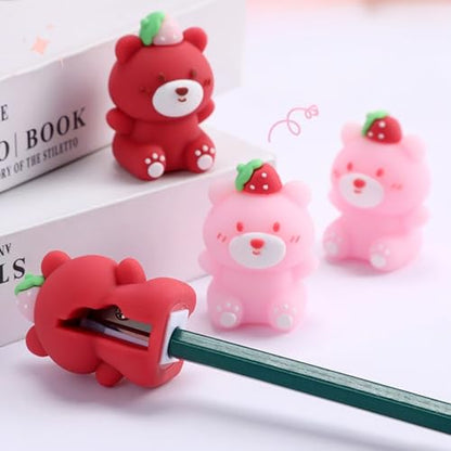 Cute Pencil Sharpener for Kids Handheld Pencil Sharpener for Classroom Bulk Small Pencil Sharpeners for School