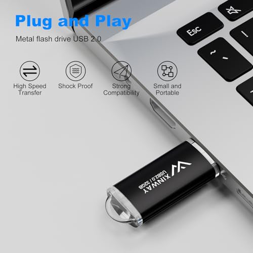 32GB USB 2.0 Flash Drives Thumb Drives Memory Stick Jump Drive Zip Drive, 2 Pack Mixed Colors: Black Blue - color: 32GB - Black Blue