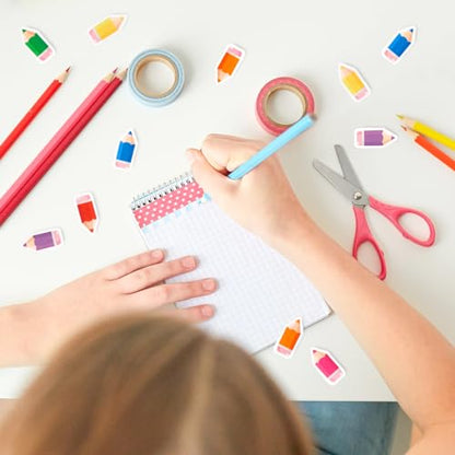 JarThenaAMCS 70Pcs Welcome Back to School Mini Bulk Erasers Colorful Pencil Shape Erasers Cute Pencil Collection Erasers for First Day of School Party Classroom Stationery Supplies - style: Colorful Pencil