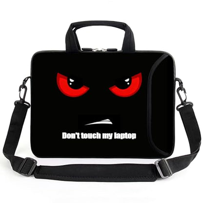 15" laptop sleeve laptop bag chromebook case adjustable shoulder strap with handle accessory pocket for men women (RYD-15-12) - color: Ryd-15-12