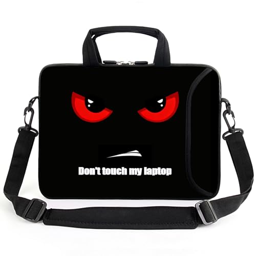 15" laptop sleeve laptop bag chromebook case adjustable shoulder strap with handle accessory pocket for men women (RYD-15-12) - color: Ryd-15-12