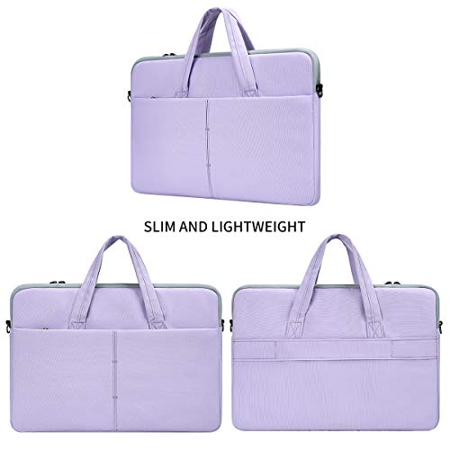 14 Inch Laptop Sleeve Bag for 13.5-14.8 Surface Laptop 7/6/5/4, HP Lenovo Acer ASUS Chromebook 14/ Stream/IdeaPad Case, Purple - color: Purple, size: 13.3-15 Inch