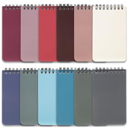 QiCheng Pocket Notebook Mini Notepad Small Spiral Notebooks 3X5Inch | functionality PortabilityPortability convenience - size: 12-1