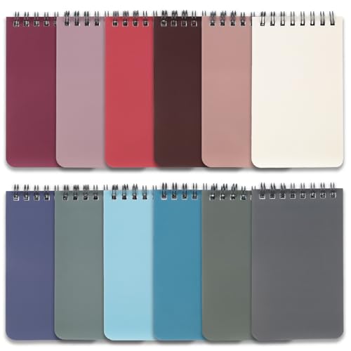 QiCheng Pocket Notebook Mini Notepad Small Spiral Notebooks 3X5Inch | functionality PortabilityPortability convenience - size: 12-1
