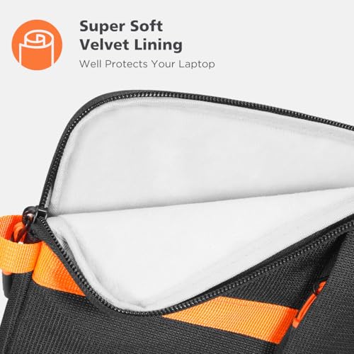 NIDOO 16 inch Laptop Sleeve Computer Carrying Case Cover for 16" Lenovo ThinkBook 16p E16 L16 T16 Z16/ ThinkBook 16 Gen 8 / Dell Pro 16 Plus /16" MacBook Pro M4 M5 Pro Max/HP ASUS Samsung, Black - color: Black, size: 16 Inch
