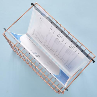 Y YOMA Plastic Hanging File Folders with Pocket, Letter Size, 1” Expansion 24 Pack Clear Reinforced Hanging Folders with Tabs, Waterproof for Filing Cabinet Bulky Files Home Office - size: Letter Size - 24 Pack