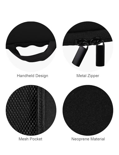 Portable Keyboard Bag Sleeve for Logitech MK345/MK850 Wireless Keyboards | Laptop Keyboard Sleeve for Lovaky 2.4G Ergonomic Performance Keyboard Mouse,Shockproof Dustproof Neoprene Case