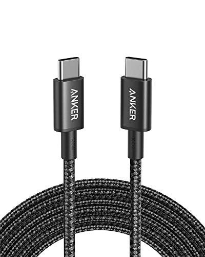 Anker USB C to USB C Cable, Type-C Charging Cord Fast Charge(10FT,100W), for iPhone 17/17 pro, MacBook and More(Black) - color: Black, size: 10ft