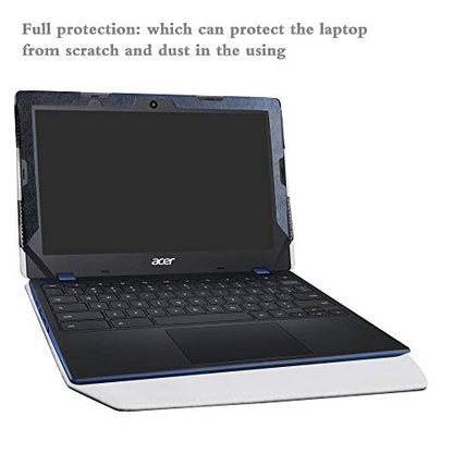 Protective Case Cover for Acer Chromebook 11 CB311-8H/Chromebook 311 CB311-9H 11.6" Series Laptop[Not Fit Chromebook 11 CB311-7H CB3-131 CB3-132 C771T CB3-111 C732],Black - color: Black