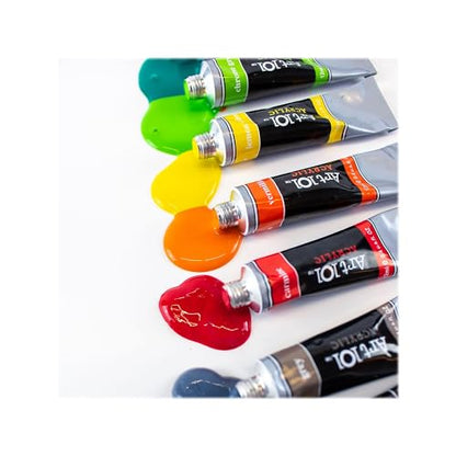 Art 101 Deluxe Art Set, Assorted Colors, 215 Pieces (53215)