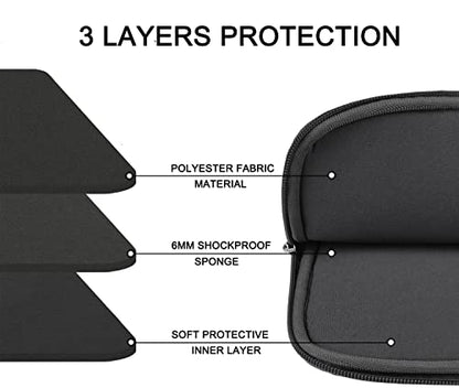Askuko Laptop Sleeve 14 inch, Durable Carrying Bag Shockproof Protective Case Cover, Handbags Briefcase Laptop Bag Compatible with 14" MacBook Air/Pro HP Asus Lenovo Notebook Computer, Grey - color: Gray, size: 14 inch