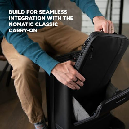 NOMATIC Tech Case: Laptop Protective Case for MacBook Air, iPad Pro, Chromebook Notebook Computer and Chargers, Water Resistance Laptop Computer Bag