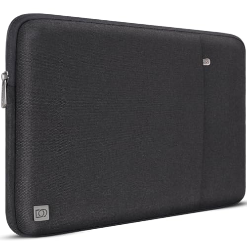 DOMISO Laptop Case Laptop Sleeve Cover for 16 inch MacBook Pro M4/M3/M2/M1 Pro/Max A3403 A3186 A2991 A2780 A2485 A2141,Compatible with 15.6 inch HP Lenovo Dell XPS 16,Black - color: Black, size: 15.6 inch