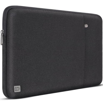 DOMISO 16-17 inch Laptop Sleeve Case Notebook Bag Protective Carrying Handbag for 16"-17" Dell/HP Pavilion Envy/ThinkPad IdeaPad/ASUS Vivobook,Black - color: Black, size: 16-17 inch