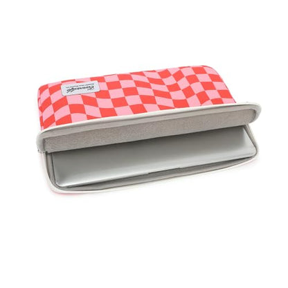 Canvaslife Patten Laptop Sleeve 14 inch 14.0 inch Laptop case Bag (Pink Check) - color: Pink Check, size: 14 inch / 14.0 inch