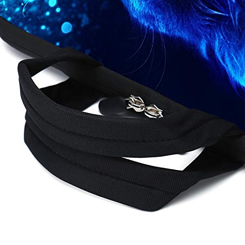 Laptop Sleeve Case 11.6" 12.1 Inch Neoprene Laptop Sleeve/Notebook Computer Case/Chromebook Case/Carrying Bag (Blue cat) - color: blue cat