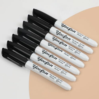 Dry Erase Markers 148 Pack, Bulk Black Whiteboard Markers With Fine Tip, Low Odor Dry Erase Markers for School Office Home