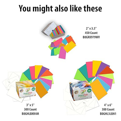 Mini Flash Cards 1000 Pack, Neon Study Cards for Active Recall, USA Made | Color-Coded Learning Cards for Vocabulary, Nursing School, Language Learning, Memory Retention & Exam Prep - style: Unpunched