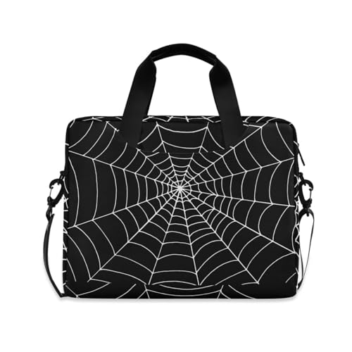 Goth Spider Web Laptop Case 15.6 inch Computer Bag | Waterproof Laptop Briefcase Laptop Bag for Women & Men - color: Goth Spider Web