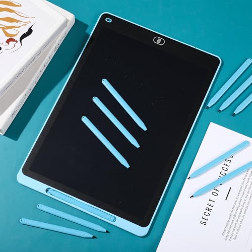 Flutesan 24 Pieces Replacement Stylus Pens LCD Board Pens for LCD Writing Tablet Drawing Pad Memo Message Boards Kids Adults(Blue) - color: Blue