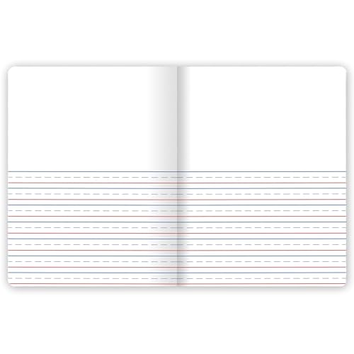 Mead Primary Journal Creative Story Tablet Composition Notebook, 7.5" x 9.75", Grades K-2, 100 Sheets, Red (489903-ECM) - color: Red, size: 1 Pack