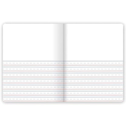 Mead Primary Journal Creative Story Tablet Composition Notebook, 7.5" x 9.75", Grades K-2, 100 Sheets, Red (489903-ECM), (Pack of 12) - color: Red, size: 12 Pack