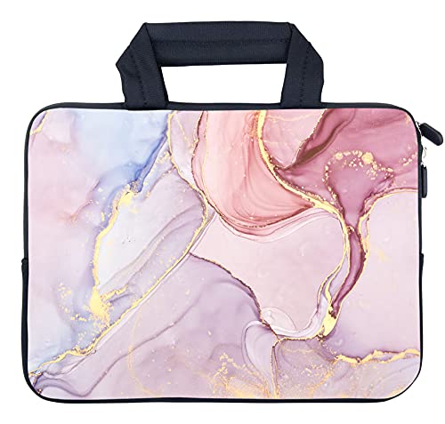 AMARY Laptop Sleeves 11.6" 12" Laptop Handle Bag Neoprene Notebook Carrying Pouch Chromebook Sleeves case (AMR12-02) - color: AMR12-02