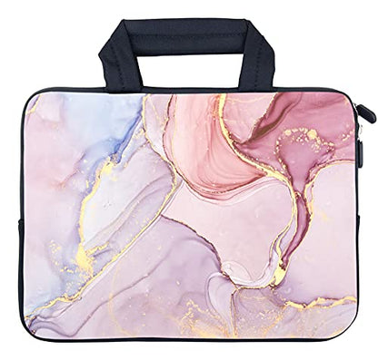 AMARY Laptop Sleeves 11.6" 12" Laptop Handle Bag Neoprene Notebook Carrying Pouch Chromebook Sleeves case (AMR12-02) - color: AMR12-02