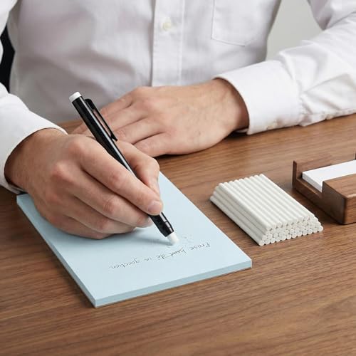 20PCS Mechanical Pencil Eraser Refills, White Refill Erasers for Retractable Eraser Pen, Universal Traceless Eraser Replacement for Office Notebook Drafting (5x90mm) - color: White, 20pcs,5x90mm
