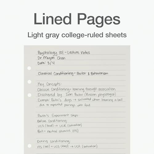 Oxford A5 Refill Paper, 6 Ring Lined Paper with Pastel Binder Dividers, 5 Tabs, 120 Sheets, 6 x 8.25 Inches, Notebook, Bullet Journal and Planner Inserts (1016731) - size: A5 5 Tab Dividers