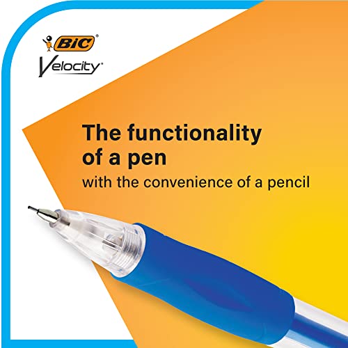 BIC Velocity Original Mechanical Pencil, Medium Point (0.7mm), Smooth Dark Writing, 2-Count (Pack of 2) - size: 2 Count (Pack of 2)