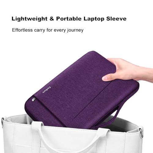 Ferkurn Laptop Case Sleeve for Men Women Chromebook Case Compatible with MacBook Air/Pro Lenovo Surface HP Dell ASUS Acer, 13.3 inch, Purple - color: Purple, size: 13.3 inch