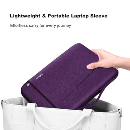 Ferkurn Laptop Case Sleeve for Men Women Chromebook Case Compatible with MacBook Air/Pro Lenovo Surface HP Dell ASUS Acer, 13.3 inch, Purple - color: Purple, size: 13.3 inch