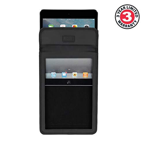 USA GEAR 10" Tablet Case Sleeve, Designed in the U.S., with Open Front & Shoulder Strap – Compatible with iPad 10.2 9th Gen, Samsung Galaxy Tab A 10.1, Tab S6 Lite, and More 10" Tablets