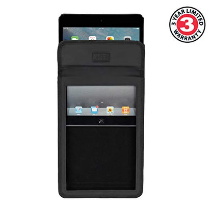 USA GEAR 10" Tablet Case Sleeve, Designed in the U.S., with Open Front & Shoulder Strap – Compatible with iPad 10.2 9th Gen, Samsung Galaxy Tab A 10.1, Tab S6 Lite, and More 10" Tablets