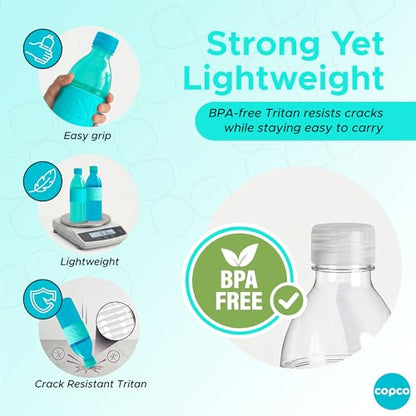 Copco Hydra Water Bottle 16.9 oz - Aqua & Mint, Set of 2 - color: Aqua/Mint
