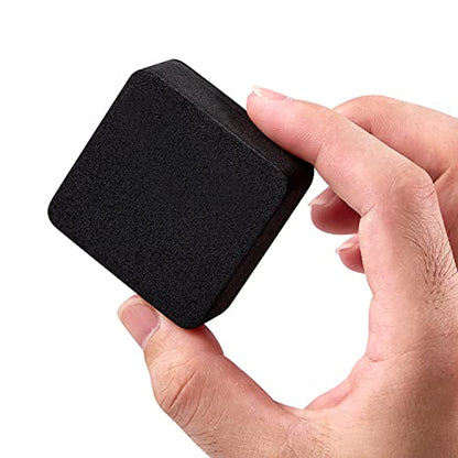 Dry Erase Erasers, 40 Pack Magnetic Whiteboard Dry Erasers | Chalkboard Cleaner Wiper for Kids and Classroom Teacher Supplies Home and Office, Black - color: 40 Pack-black