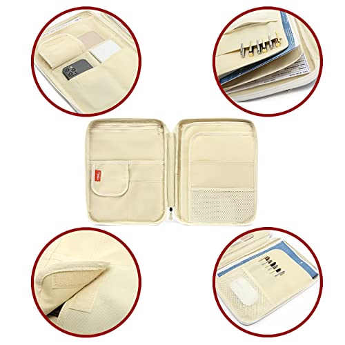 mygreen Universal Travel Gear Organizer/Electronics Accessories Bag/Document File Bag - color: Green and Khaki