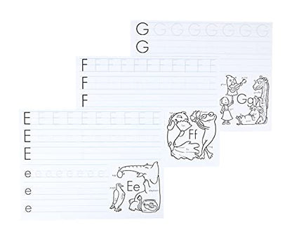 Crayola Alphabet Pad, Tracing Worksheets, 30 Pages, White, 10 x 8 Inches