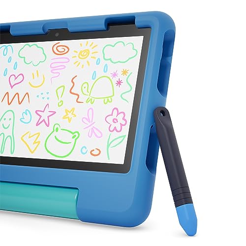 Amazon Kid-Friendly Tablet Stylus with Tether, 2-pack - color: Blue