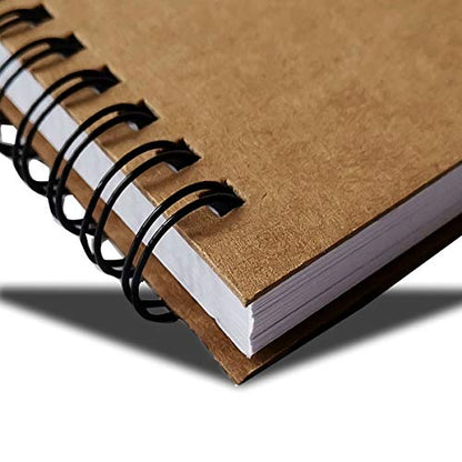 Twinkle Spiral Notebook, College Ruled Notebooks, Thick Paper, 1 Subject, 3 Pack, 60 Sheets, 6''*8'' (Line Khaki) - color: Line Khaki